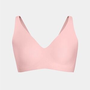 KNIX Blush Pink Rose Water Wireless Revolution V-Neck Seamless Bra